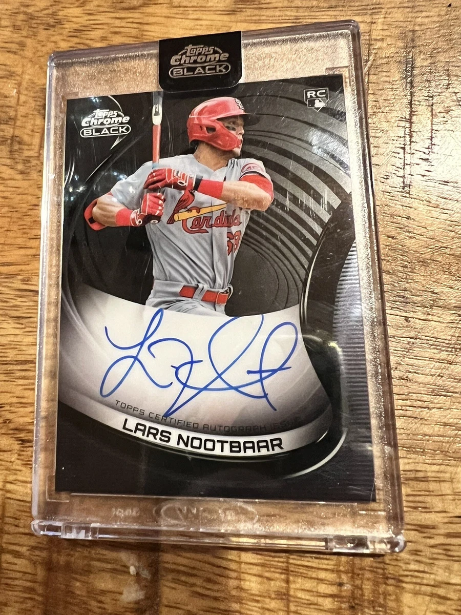 Lars Nootbaar Autograph 2022 Topps Chrome Black | eBay