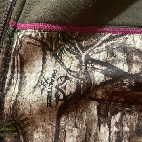 Rocky Athletic Mobility Zip-Up Camouflage Jacket Realtree Women's XL Pockets - Picture 10 of 14