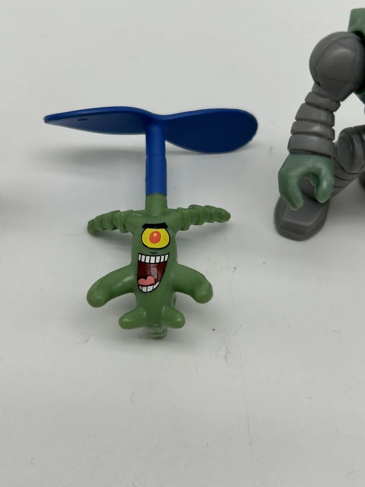 SpongeBob Imaginext Plankton Figure Lot - Image 3 of 4