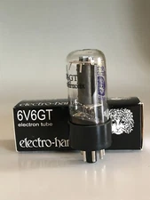 6V6GT 6V6EH ELECTRO-HARMONIX ELECTRON POWER VACUUM TUBE
