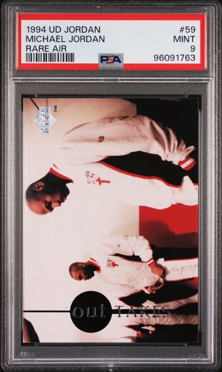 1994 Upper Deck MJ Rare Air Michael Jordan PSA 9 #59 Chicago Bulls