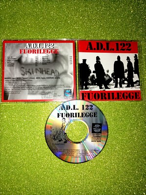 CD - A.D.L. 122 - FUORLEGGE - 1ST FIRST ITALIAN PRESS - MEGA RARE CIVICO 88