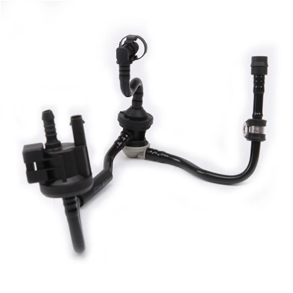 Válvula de purga de bote de vapor apta para Audi A3 A4 TT VW Golf Jetta Passat 06H906517B Foto 2 de 4