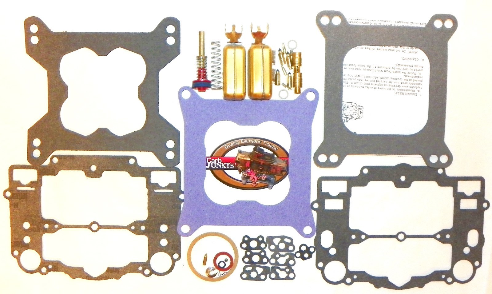 Edelbrock AFB Carb Rebuild Kit 1405 1406 1407 1408 1409 1410 1411 1477