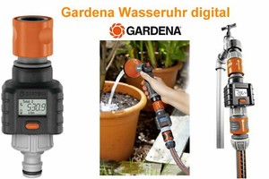 GARDENA Wassermengenzähler 8188 Bewässerung Wasserverbrauch