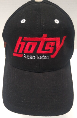 #ad Hotsy Pressure Washer Hat Adjustable Hook and Loop Strap Baseball Cap Hat $10.99