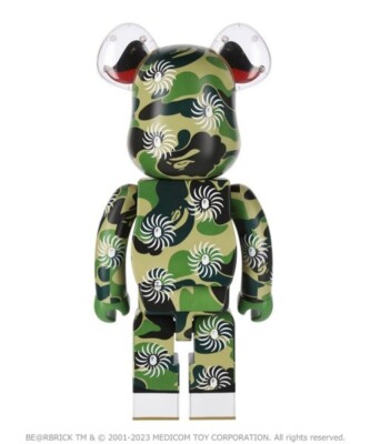 BE@RBRICK BAPE NEW YEAR SHISHIMAI 1000% MEDICOM TOY BE@RBRICK BAPE NEW YEAR SHISHIMAI 1000% MEDICOM TOY