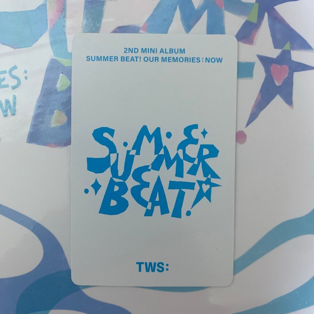 TWS Summer beat album US target ver exclusive official TWS Summer beat album US target ver exclusive official