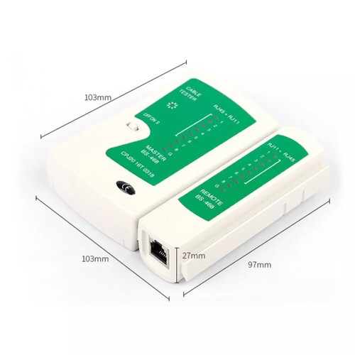 Netzwerk Kabeltester RJ45 RJ11 RJ12 CAT5/6 UTP LAN Kabel Detektor Fernbedienung - Bild 2 von 9