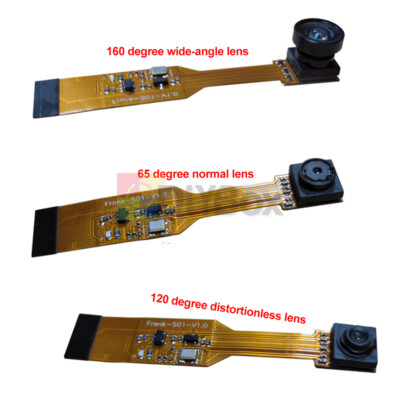 65/120/160° Lens OV5647 Camera Module 5MP for Raspberry Pi Camera Module 1/4Inch