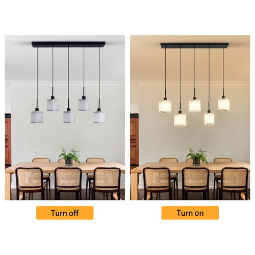Ceiling Mounted Light, Ceiling Light, 5-light Ceiling Lamp Fixture, Home Decor - Picture 5 of 21