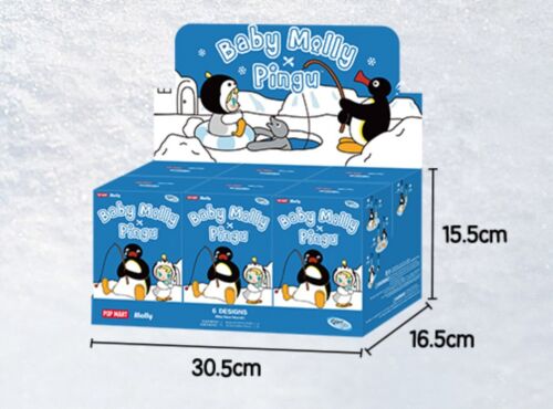 POPMART Baby Molly × PINGU Happy Fishing Series Vinyl Plush Blind Box Figure HOT - Picture 21 of 21