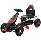 Kids Pedal Go Kart Outdoor Ride on Toys with Adjustable Seat for 5-12 Years