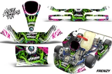 Go Kart Racing Graphics Kit Decal Sticker For KG Kid Baby Krypton FRENZY G