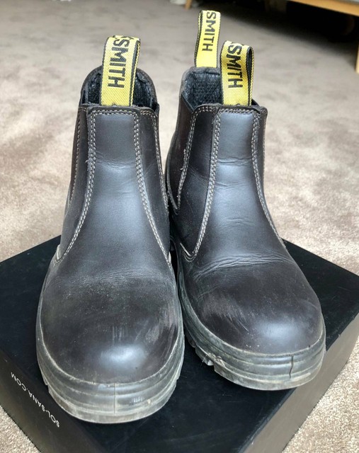 blacksmith steel cap boots