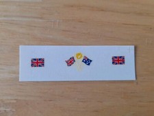 1:43 / Decals Bluebird Campbell Inc Union Jack Aus Flag Badge Model Car Mini 