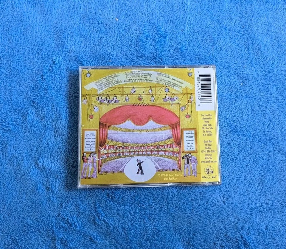GOOD RATS Ratcity In Blue CD 1976 Rock Reissue eBay