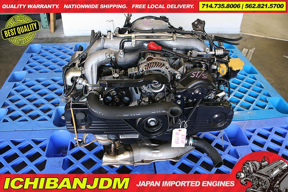 2.5L SUBARU FORESTER ENGINE - LOW MILEAGE / ENGINE CODE