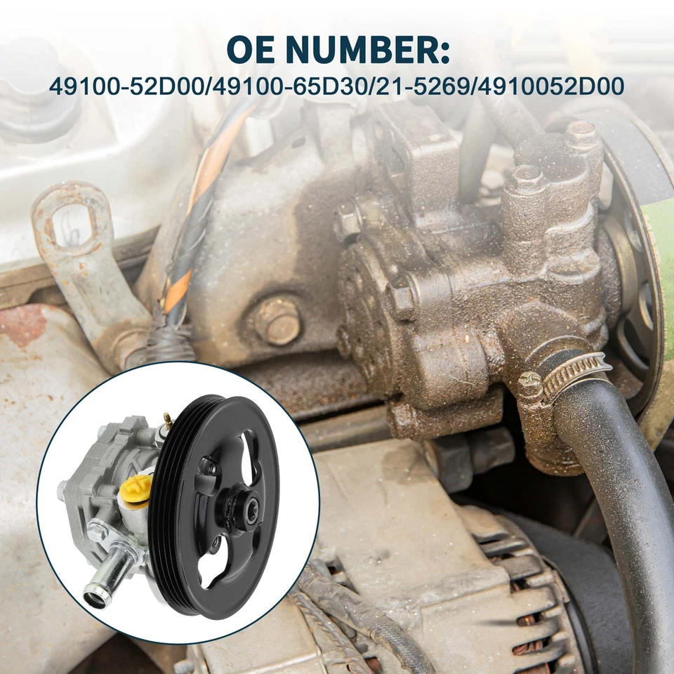 Paquete (1) Bomba de dirección asistida para Chevrolet Tracker para Suzuki Grand Vitara Foto 3 de 4