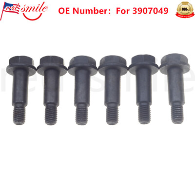 Diesel Engine Valve Cover Bolts & Gasket Kit - OEM Replacement For 5.9L Cummins 1989-1998.5 (6 Bolts + CAP Cover)