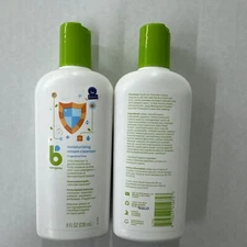 Babyganics Moisturizing Cream Cleanser - 2 Bottles 8ozs Each