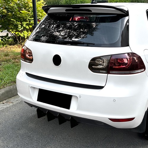 Heckdiffusor Stoßstange Heck Diffusor Spoiler Lippe Für VW Golf 6 MK6 2008-2013 - Picture 11 of 14