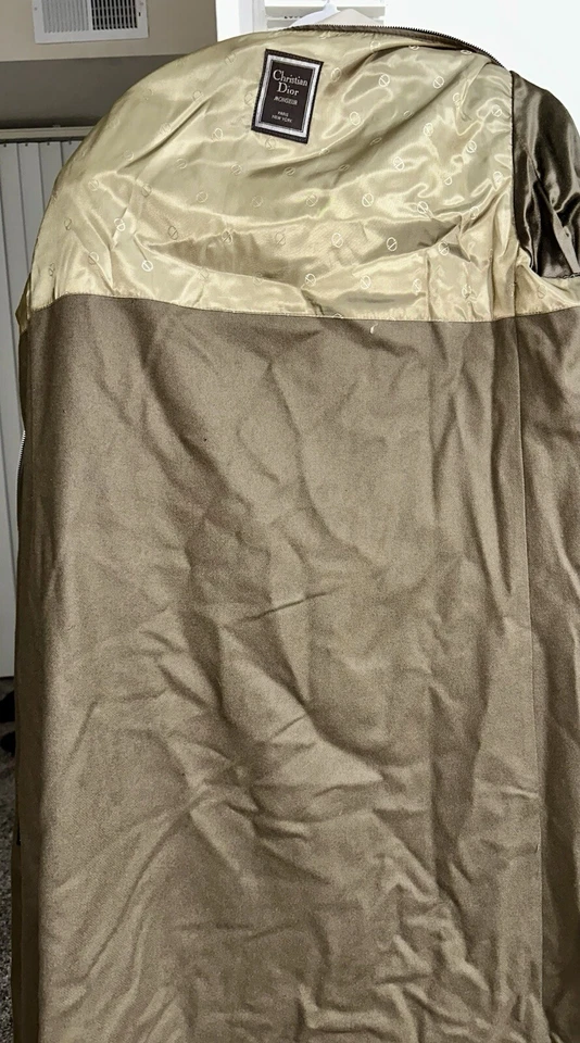 Gabardina vintage auténtica Christian Dior Monsieur forro desmontable de lana 40L Foto 3 de 4