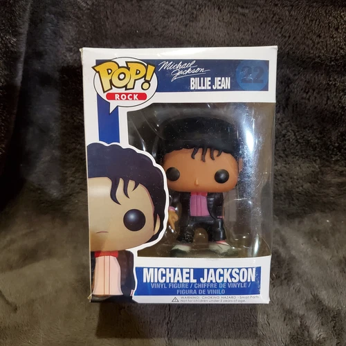 Funko POP! Rock Michael Jackson #22 RARE! Billie Jean (Minor Box Damage) Read