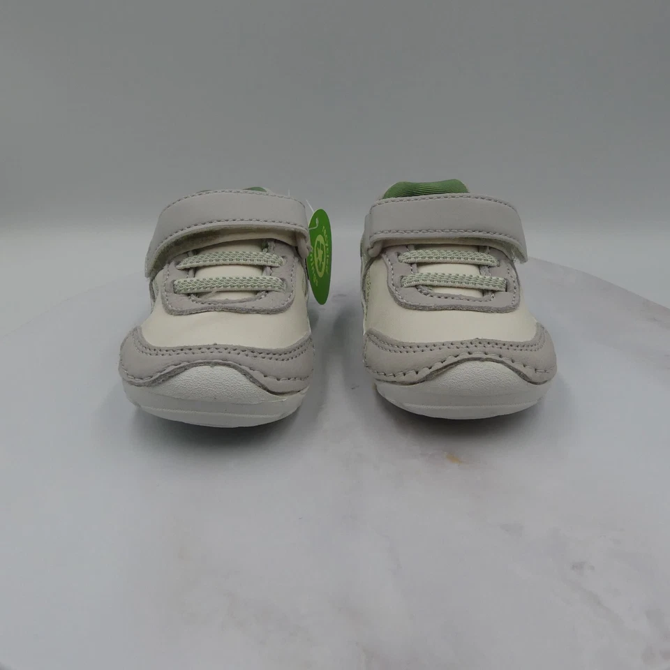 Stride Rite 鞋 婴儿 男孩 3W 灰色 白色 运动鞋 — 第 3/4 张图片