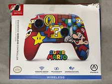 PowerA Enhanced Wireless Controller for Nintendo Switch Mario Pop