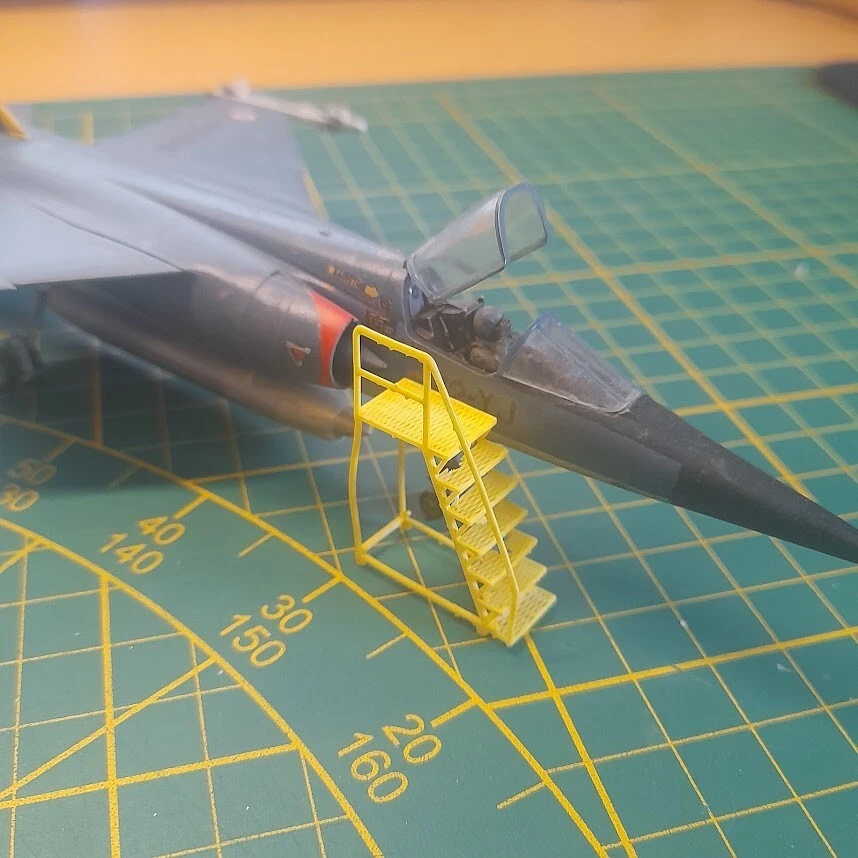 Set-02 / Accessoires pour jets Modernes - 1/48 (Mirage-Rafale-Jaguar) - Photo 3/4