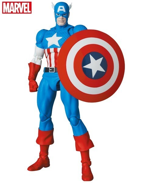マフェックス MAFEX No. 217 CAPTAIN AMERICA MAFEX No.217 Captain America Comic Ver. - MEDICOM TOY (FedEx