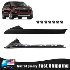 Right Side Windshield A-Pillar Molding INNER OUTER Trim For 11-19 Ford Explorer