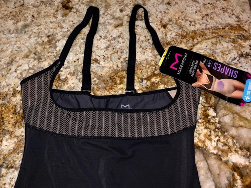 MAIDENFORM Firm Foundations WYOB Cool Comfort Black Bodybriefer Womens Sz L 2XL - Picture 3 of 7
