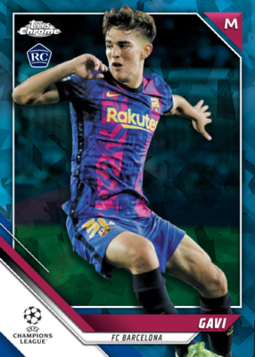 2021-22 Topps Chrome Sapphire Edition UEFA Champions League