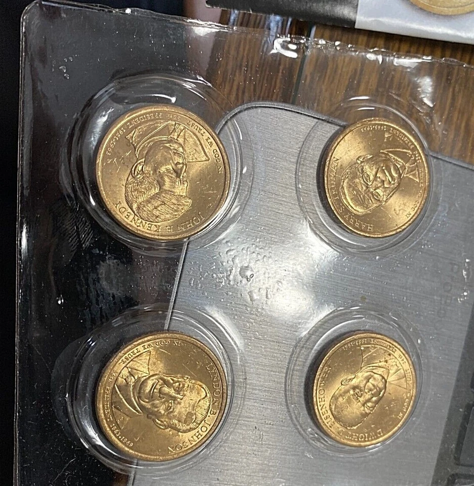 2015-P US Mint 4 Coin Set Truman Eisenhower Kennedy LBJ Best Price on Ebay* CHN - Image 2 of 2