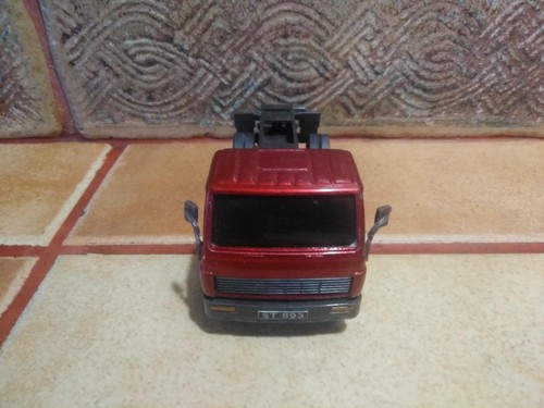 Steyr 91 red truck 1/50-55 scale exclusive toy rubber tyres 2002 SMART TOYS - Zdjęcie 3 z 6