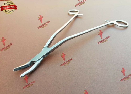 Needle Holder Stratte Curved Serrated Length 9'' Surgical Instruments - Picture 2 of 3