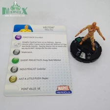 Heroclix Web of Spider-Man set Vector #032 Uncommon fig w/card!