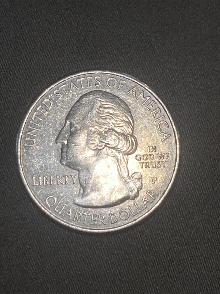 2020 D Improperly Annealed Planchet Salt River Bay Quarter Mint Error - Image 4 of 4