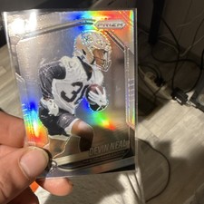 Panini Prizm Rookie Devin Neal New Orleans Saints #393 2025 NFL Football Card. rookie card picture