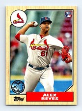 #87-79 2017 Topps 1987 Baseball Alex Reyes RC St. Louis Cardinals