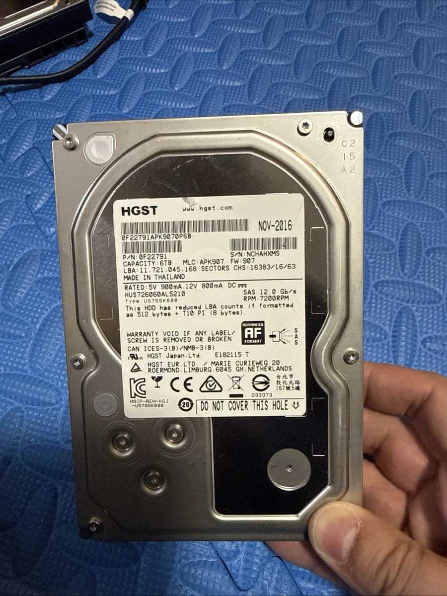 HGST SAS Internal Hard Disk Drives for sale - eBay