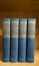 The Collected Works of Abraham Lincoln - Roy Basler - 4 History Book Club HC  VG