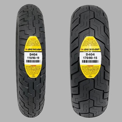 VTX1300C Shadow DUNLOP 110/90-19 170/80-15 ( 2 Tire Set