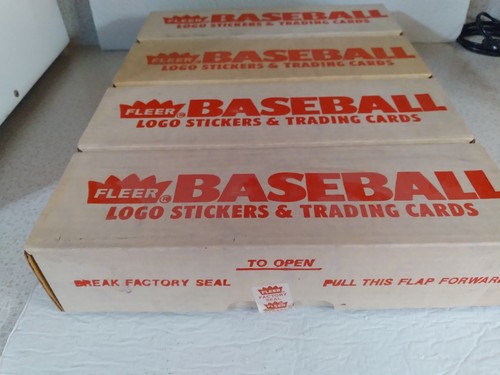 (4) Lote completo de béisbol Fleer 1989 sellado de fábrica Griffey JR RC de estuche - Imagen 2 de 6