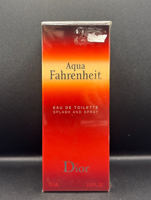 Dior Aqua Fahrenheit Splash and Spray Eau de toilette 75ml