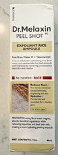 Dr. Melaxin Peel Shot Exfoliant White Rice Ampoule 2.7 fl oz NEW - SEALED
