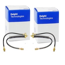 2X DELPHI BREMSSCHLÄUCHE HINTEN PASSEND FÜR FORD TRANSIT LINKS+RECHTS