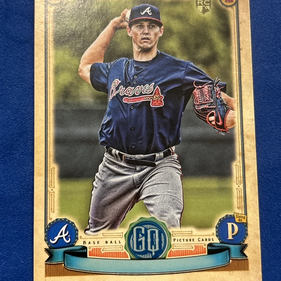 2019 Topps Gypsy Queen Kyle Wright Atlanta Braves RC (#202) No Name Or - Image 4 of 4